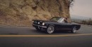 Jason Momoa and Divine1Customs restored Lisa Bonet's first car, a 1965 Ford Mustang convertible, as a birthday surprise
