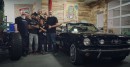 Jason Momoa and Divine1Customs restored Lisa Bonet's first car, a 1965 Ford Mustang convertible, as a birthday surprise