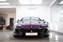 Jay Kay's Ferrari GTC4Lusso is Purple With Gold Wheels