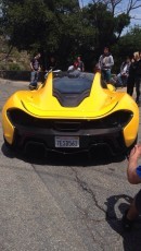 Jay Leno Drives His McLaren P1 to Lunch