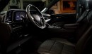 Jay Leno drives the Cadillac Escalade-V