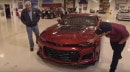 Jay Leno Gives Brad Paisley a Burnout Initiation in a 2017 Camaro ZL1