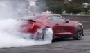 Jay Leno Gives Brad Paisley a Burnout Initiation in a 2017 Camaro ZL1