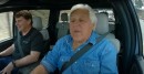 Jay Leno and Jim Farley Driving Around in the F-150 Lightning