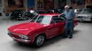 Jay Leno Shows His Stunning Red 1966 Chevrolet Corvair Corsa