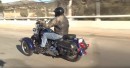 Jay Leno Tries a Tilting Motor Works Bike