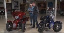 Jay Leno Tries a Tilting Motor Works Bike