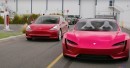 Jay Leno and 2020 Tesla Roadster