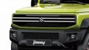 JB74W Suzuki Jimny EV version rendering by SRK Designs