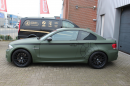 Military Green BMW 1M Coupe