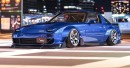Mazda RX-7 restomod rendering by rostislav_prokop