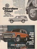 Jeep Cherokee Chief ad