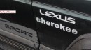 Jeep Cherokee With Lexus Badge
