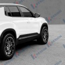 Jeep EV unofficial production version rendering by KDesign AG