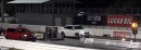 Jeep Grand Cherokee Trackhawk vs BMW X6 M Drag Race