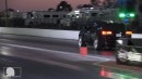 Jeep Grand Cherokee Trackhawk vs Hellcat & Mustang GT on ImportRace