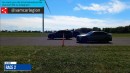 Jeep Trackhawk vs BMW X3 M vs AMG GLC 63 Drag Race
