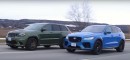 Jeep Trackhawk vs. Jaguar F-Pace SVR: What the Coolest Supercharged SUV?