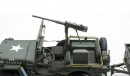 Jeep Willys Scale Model with Trailer and Artillery Accessories