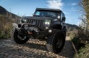 Jeep Wrangler with STRUT grille
