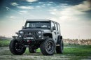Jeep Wrangler with STRUT grille
