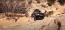 Jeep Wrangler Rubicon off-road rescue operation