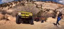 Jeep Wrangler Rubicon off-road rescue operation