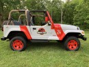 2001 Jeep Wrangler Jurassic Park tribute