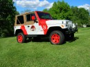2001 Jeep Wrangler Jurassic Park tribute