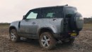 Off-roading in the mud is a dirty business