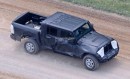 Jeep Wrangler Pickup Truck spied
