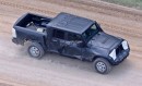 Jeep Wrangler Pickup Truck spied