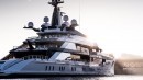 Bravo Eugenia, the $225 million custom superyacht of Dallas Cowboys owner Jerry Jones