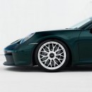 Jet Green Metallic Porsche 911 GT3 AN10 custom