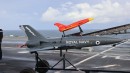 Banshee Drone Launched from the HMS Prince of Wales