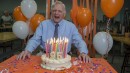John Bannister Goodenough celebrating his 95th birthday