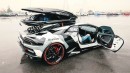 Jon Olsson's "Winter Project" Is an 800 HP Huracan With a Ski Box