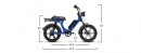 The HyperScorpion from Juiced Bikes, a moped-style electric bicycle that aims to deliver the complete package