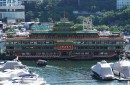 The iconic Jumbo Kingdom Floating Restaurant capsized at sea and is lost for ever