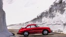 The Ruby Red Porsche 356