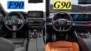 BMW M5 G90 vs F90