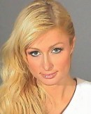 Paris Hilton serving glamor for her DUI mugshot