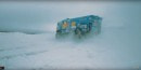 Kamaz truck in the snow
