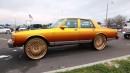 Kandy Gold Fade Supercharged LS Chevy Caprice riding on 30s on WhipAddict
