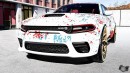 Dodge Charger SRT Hellcat - Rendering