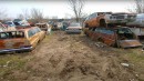 classic cars in Kansas junkyard