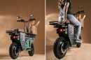 The Spacebar e-scooter concept is boxy, practical and reliable