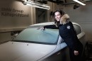 Witt in the BMW climatic wind tunnel