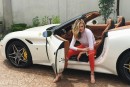 Kate Upton in Ferrari California T