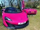 Entrepreneur Lisa Marie Brown is famous for her pink supercars